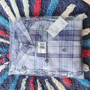 So purple button down shirt